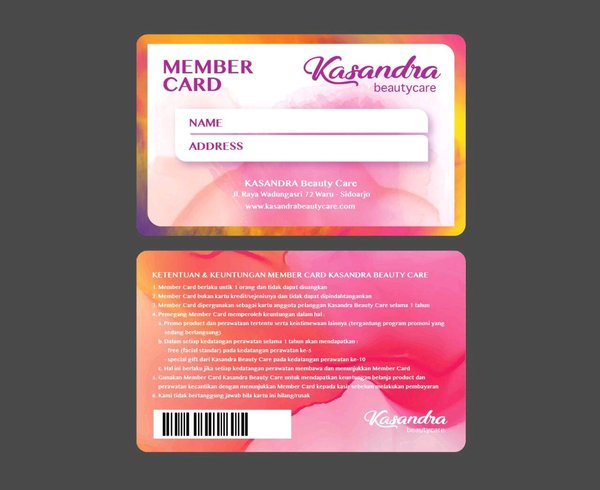 Detail Contoh Member Card Nomer 30