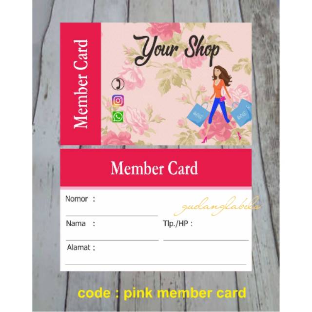 Detail Contoh Member Card Nomer 32