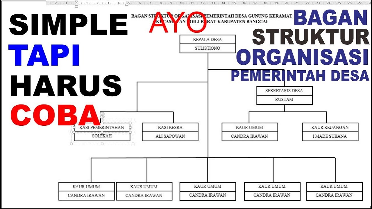 Detail Contoh Membuat Bagan Nomer 27