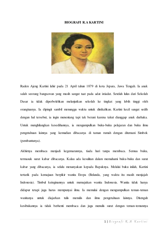 Detail Contoh Membuat Biografi Nomer 9