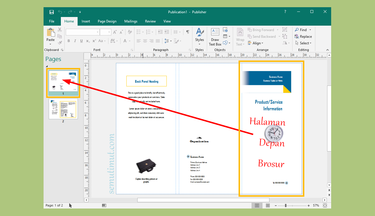 Detail Contoh Membuat Brosur Nomer 8