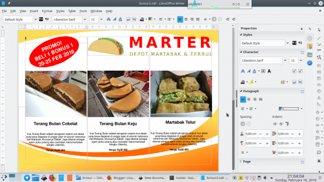 Detail Contoh Membuat Brosur Nomer 9