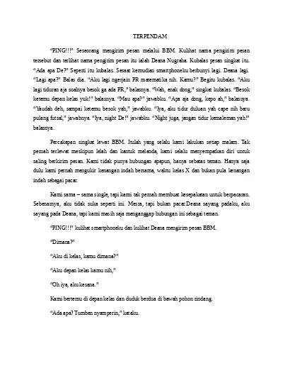 Detail Contoh Membuat Cerpen Nomer 45