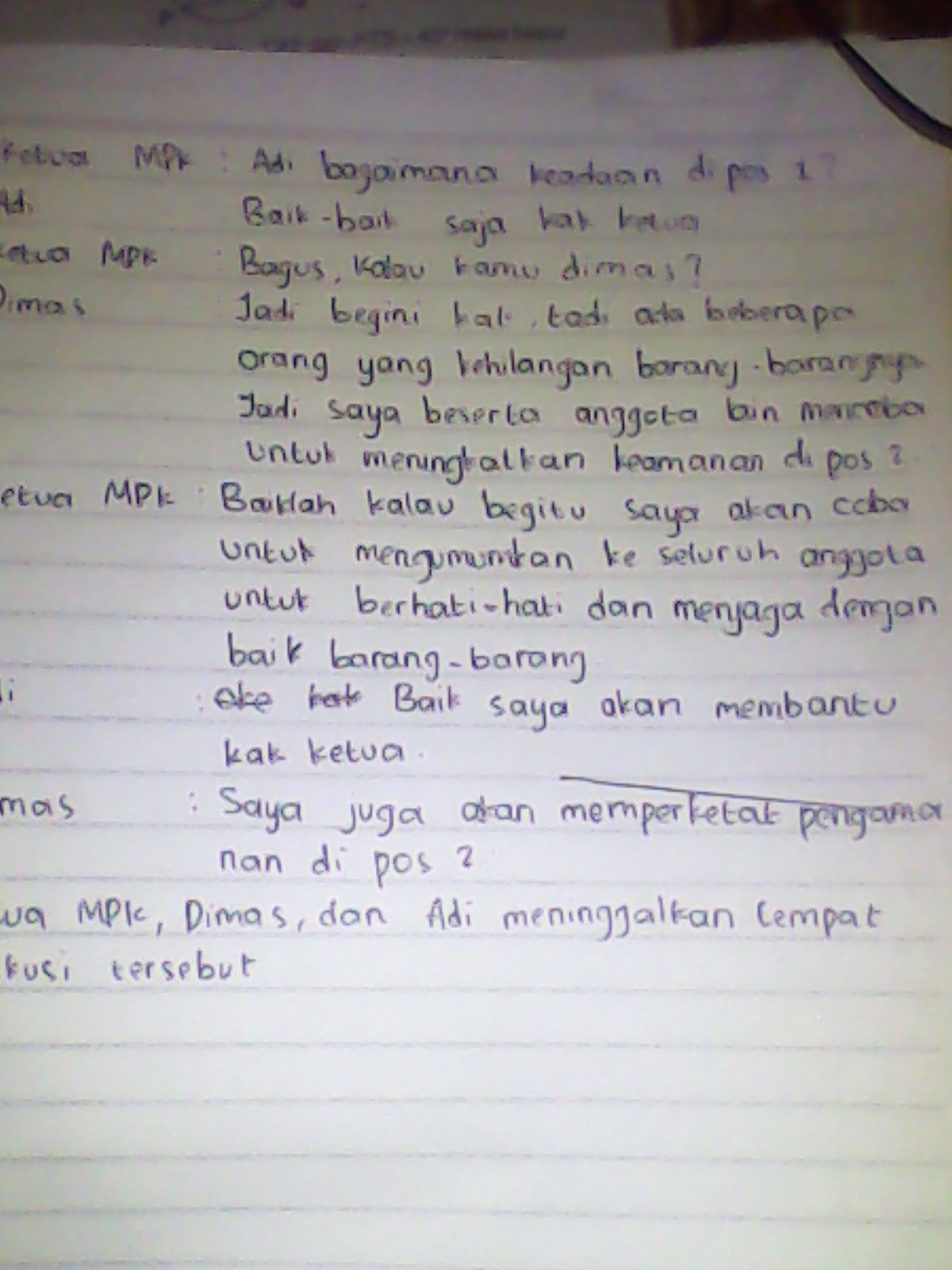 Detail Contoh Membuat Dialog Nomer 8