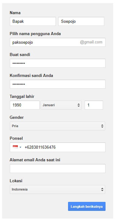 Detail Contoh Membuat Email Yang Benar Nomer 4