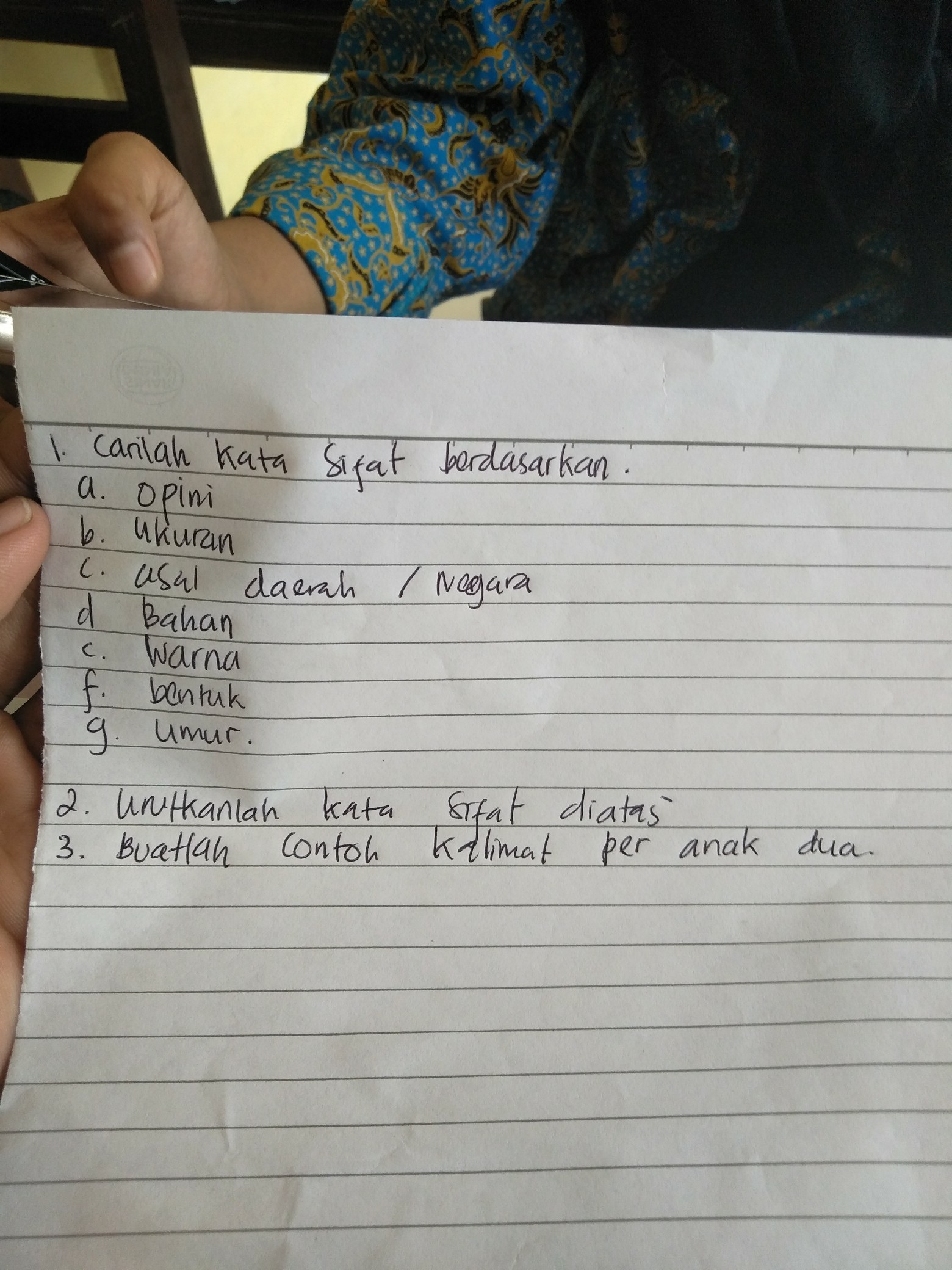 Detail Contoh Membuat Kalimat Nomer 10