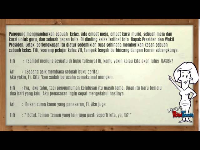 Detail Contoh Membuat Naskah Drama Nomer 36