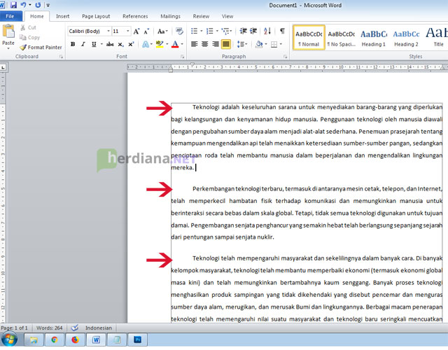 Detail Contoh Membuat Paragraf Nomer 6