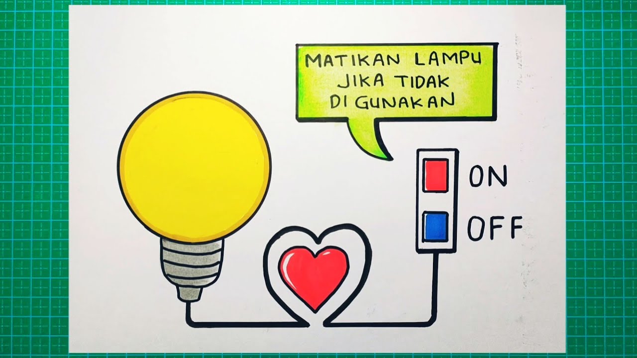 Detail Contoh Membuat Poster Hemat Energi Nomer 14