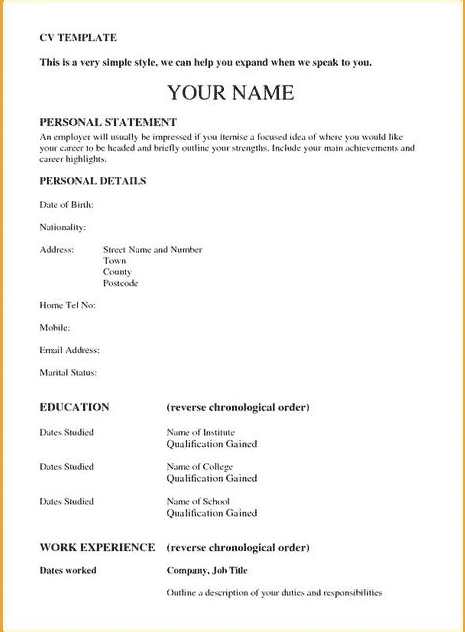 Detail Contoh Membuat Resume Nomer 14