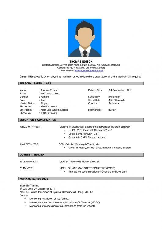 Detail Contoh Membuat Resume Nomer 21