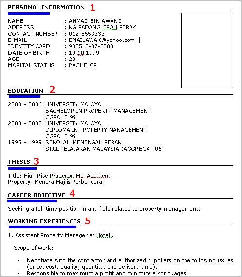 Detail Contoh Membuat Resume Nomer 28