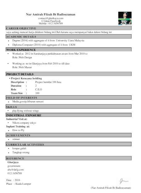 Detail Contoh Membuat Resume Nomer 41