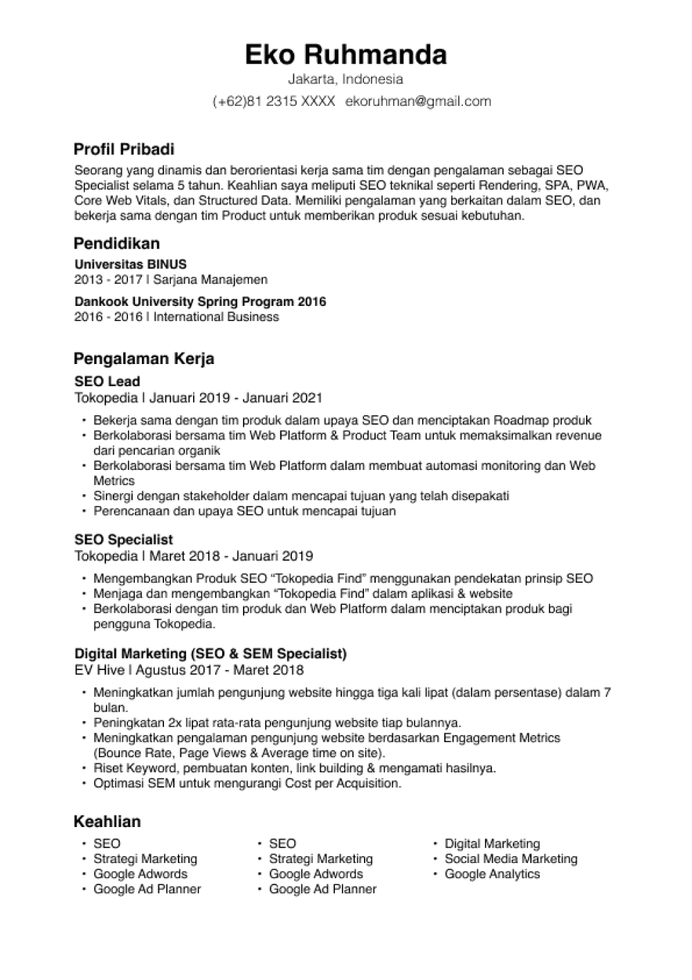 Detail Contoh Membuat Resume Nomer 49