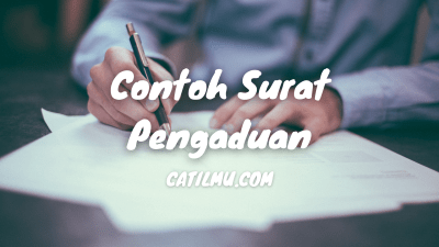 Detail Contoh Membuat Surat Pengaduan Nomer 30