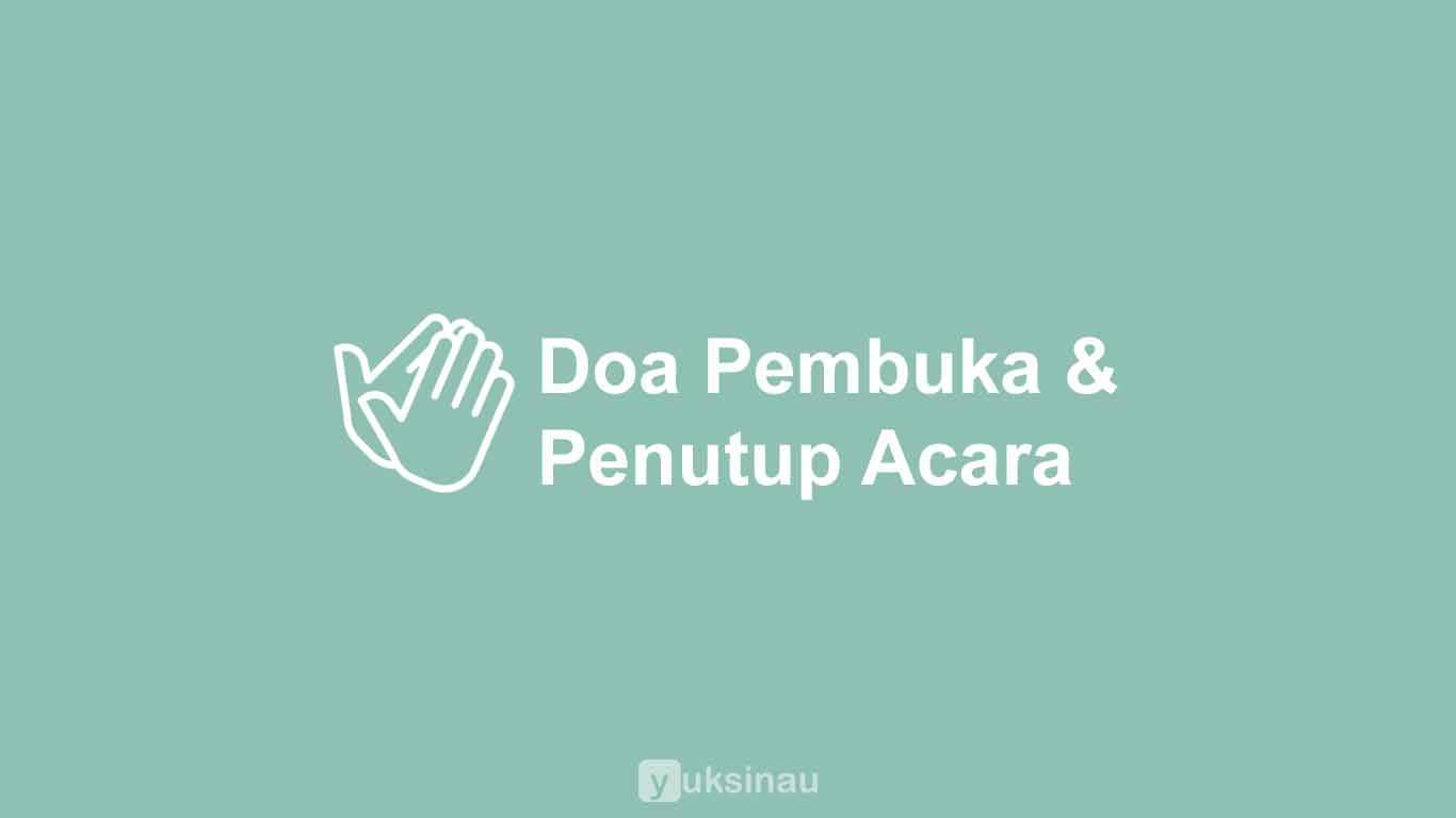 Detail Contoh Memimpin Doa Di Kantor Nomer 27
