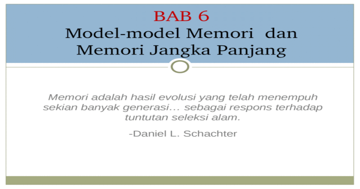 Detail Contoh Memori Jangka Pendek Nomer 23