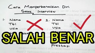 Detail Contoh Memperkenalkan Diri Saat Interview Nomer 4