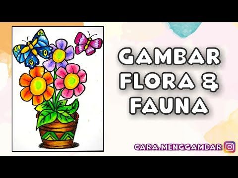 Detail Contoh Menggambar Flora Nomer 43