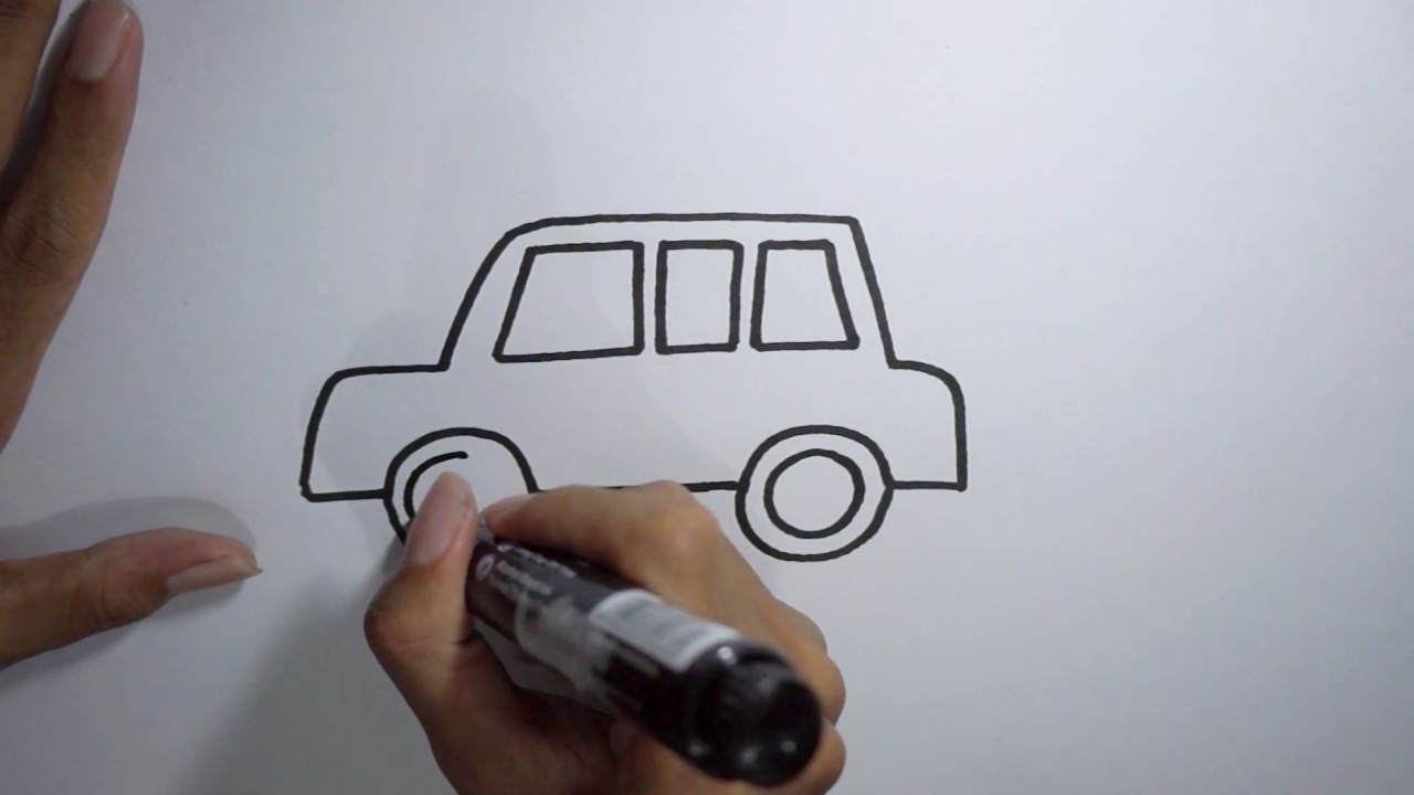 Detail Contoh Menggambar Mobil Nomer 3