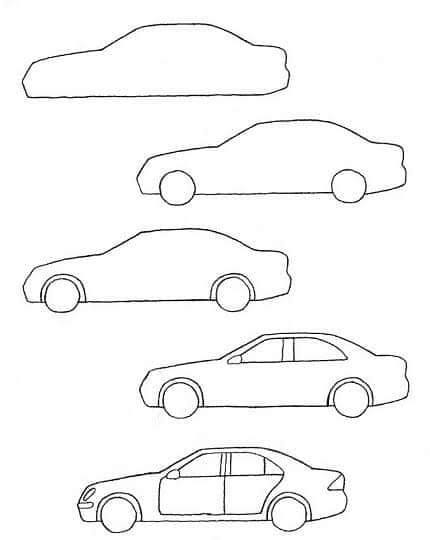 Detail Contoh Menggambar Mobil Nomer 35