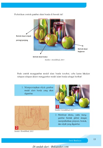 Detail Contoh Menggambar Model Alam Benda Nomer 38