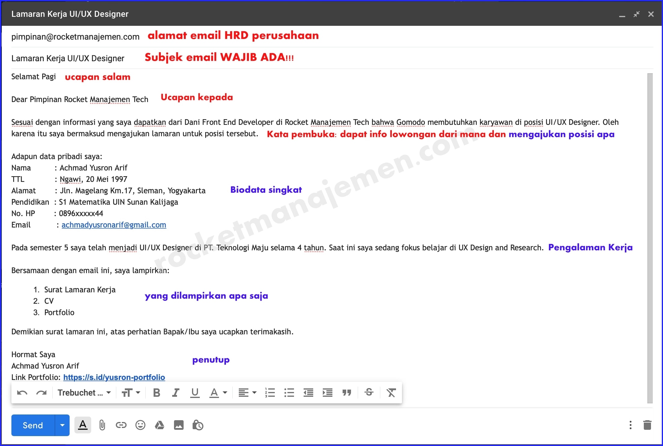 Detail Contoh Mengirim Email Kepada Atasan Nomer 9