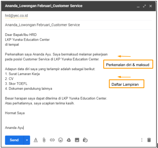 Detail Contoh Mengirim Email Lamaran Kerja Nomer 18