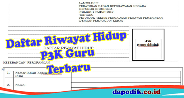 Detail Contoh Mengisi Daftar Riwayat Hidup Nomer 57