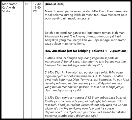 Detail Contoh Menjadi Moderator Nomer 33