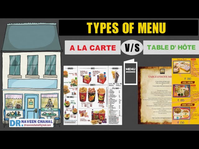 Detail Contoh Menu Ala Carte Dan Table D Hote Nomer 25