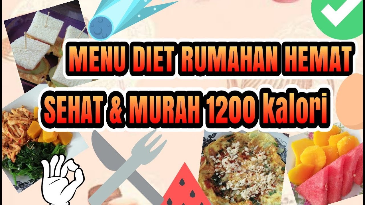 Detail Contoh Menu Diet 1200 Kalori Nomer 8