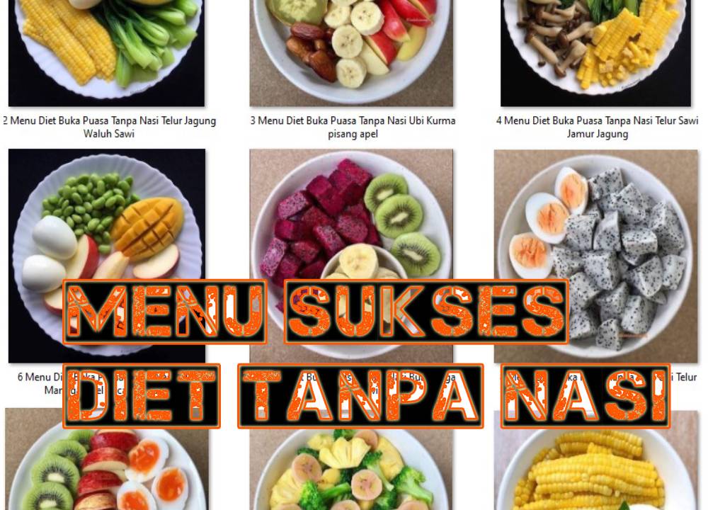 Detail Contoh Menu Diet Tanpa Nasi Nomer 4