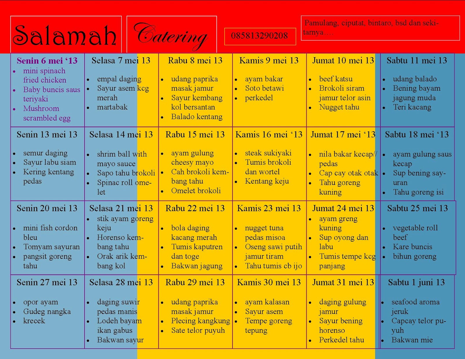 Detail Contoh Menu Harian Nomer 19