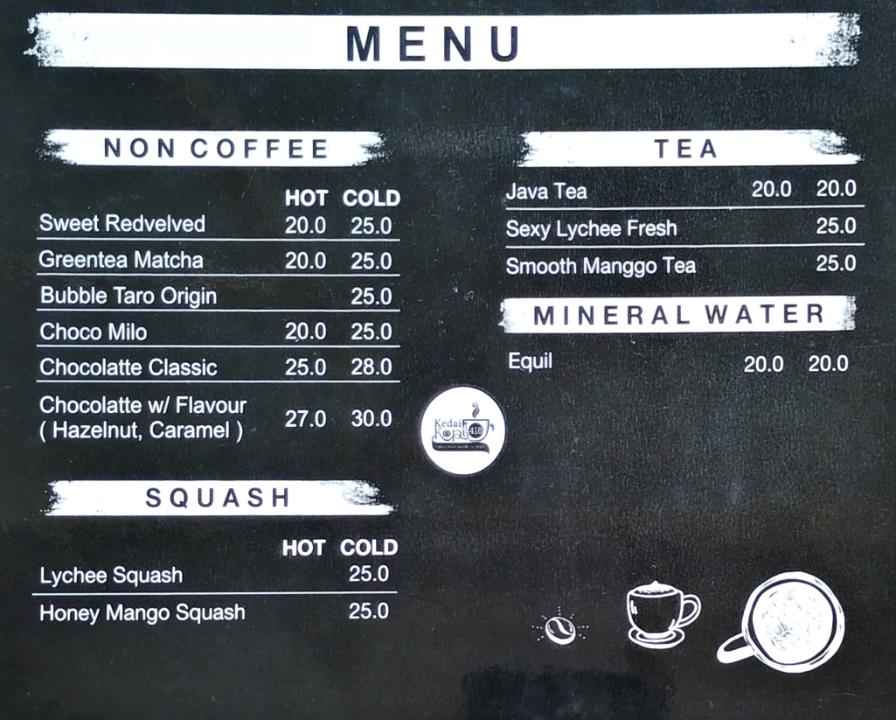 Detail Contoh Menu Kopi Nomer 4