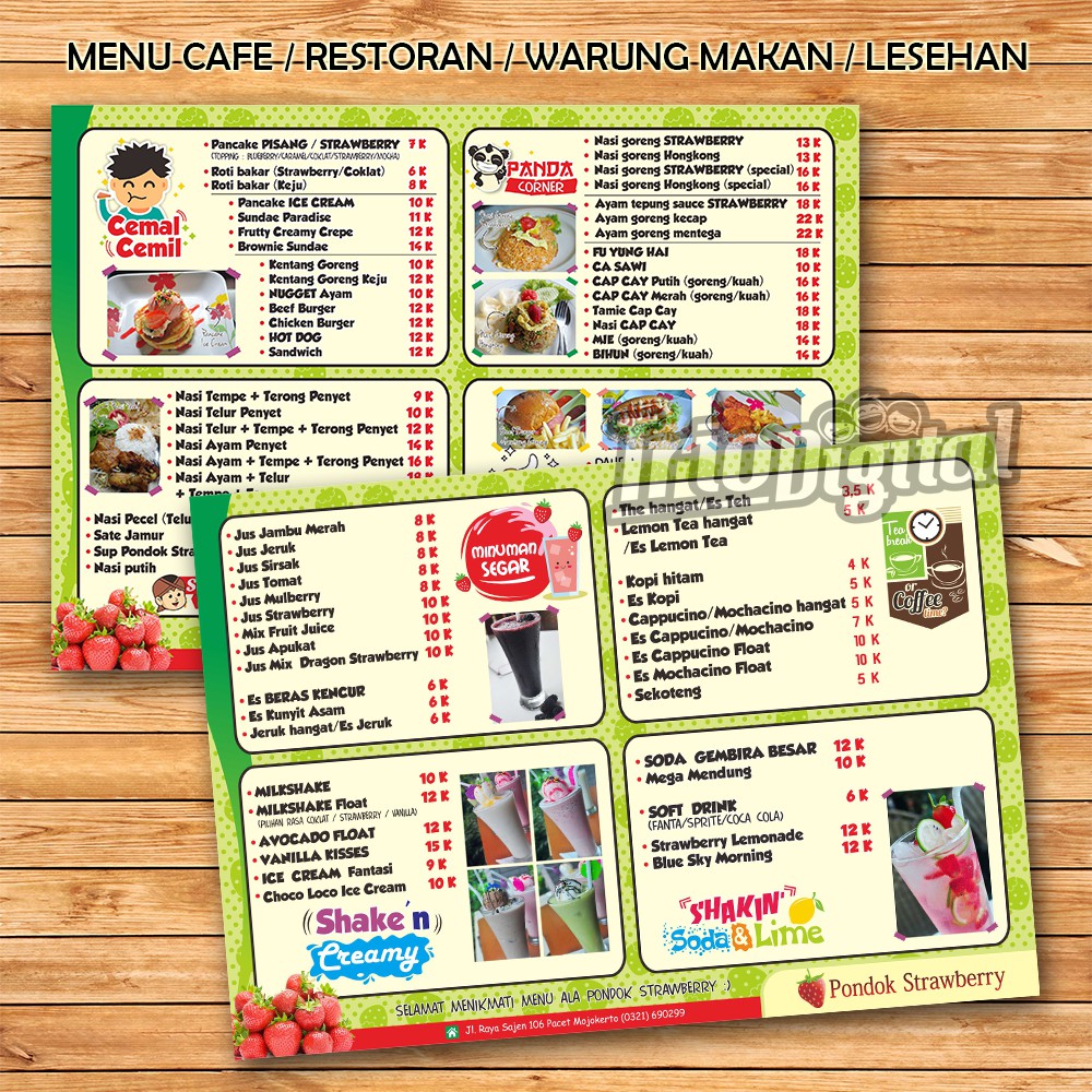 Detail Contoh Menu Makanan Nomer 25