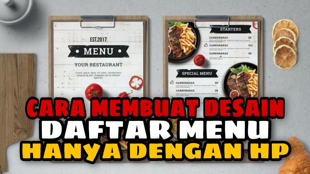 Detail Contoh Menu Makanan Nomer 42