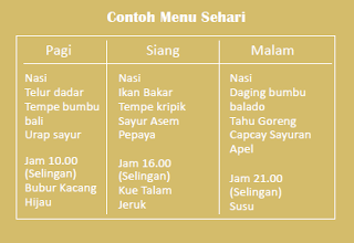 Detail Contoh Menu Makanan Ibu Menyusui Nomer 4