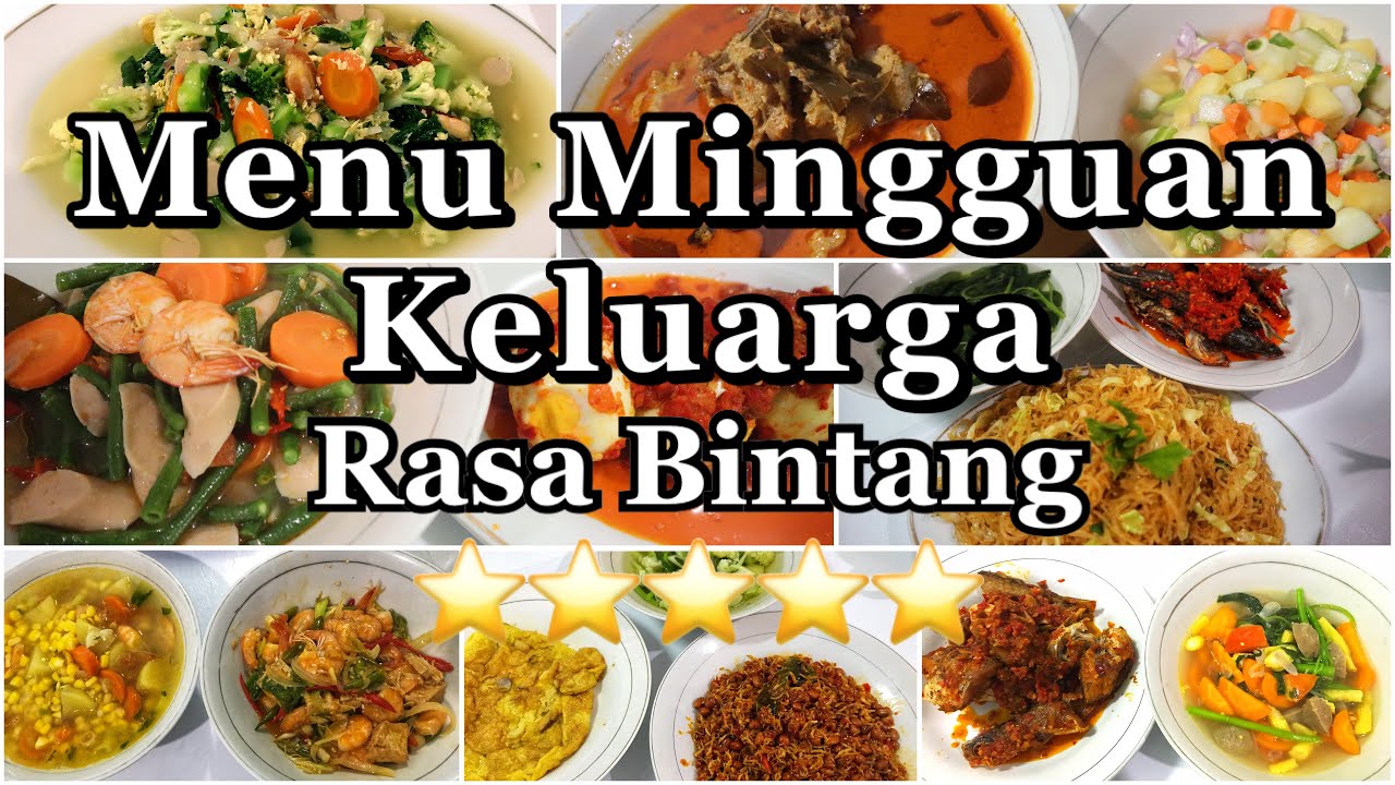 Detail Contoh Menu Mingguan Nomer 37