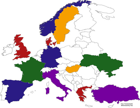 Detail Flaggen Europa Karte Nomer 11