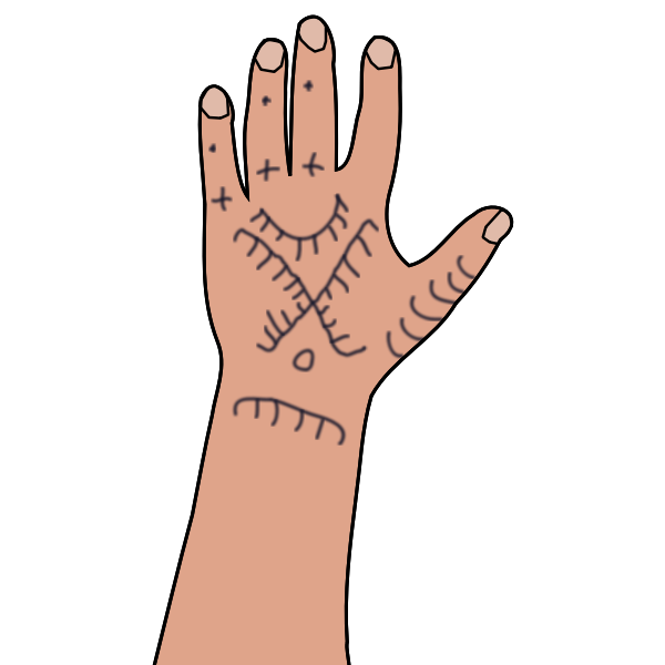 Detail Handshake Tattoo Nomer 19