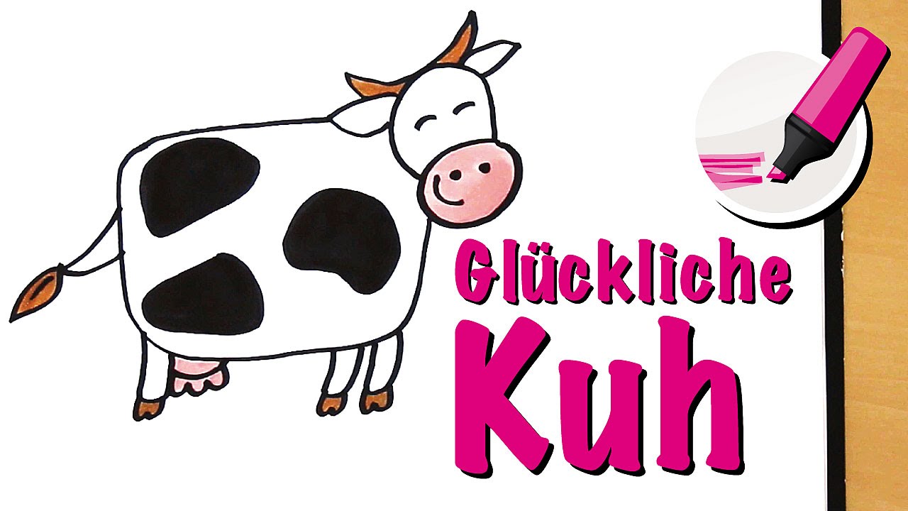 Kuh Einfach Malen - 28+ Koleksi Gambar