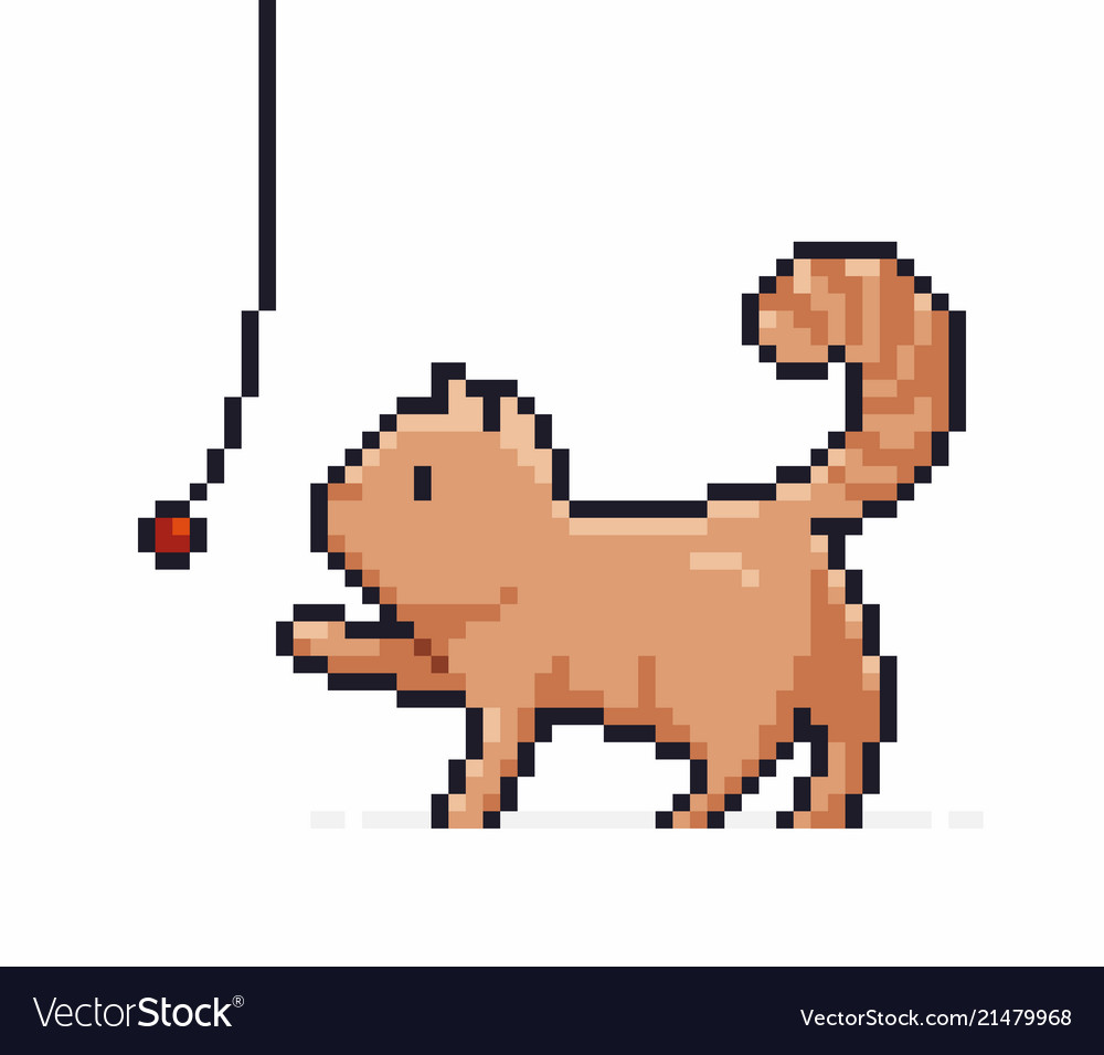 Detail Pixel Cat Game Nomer 9