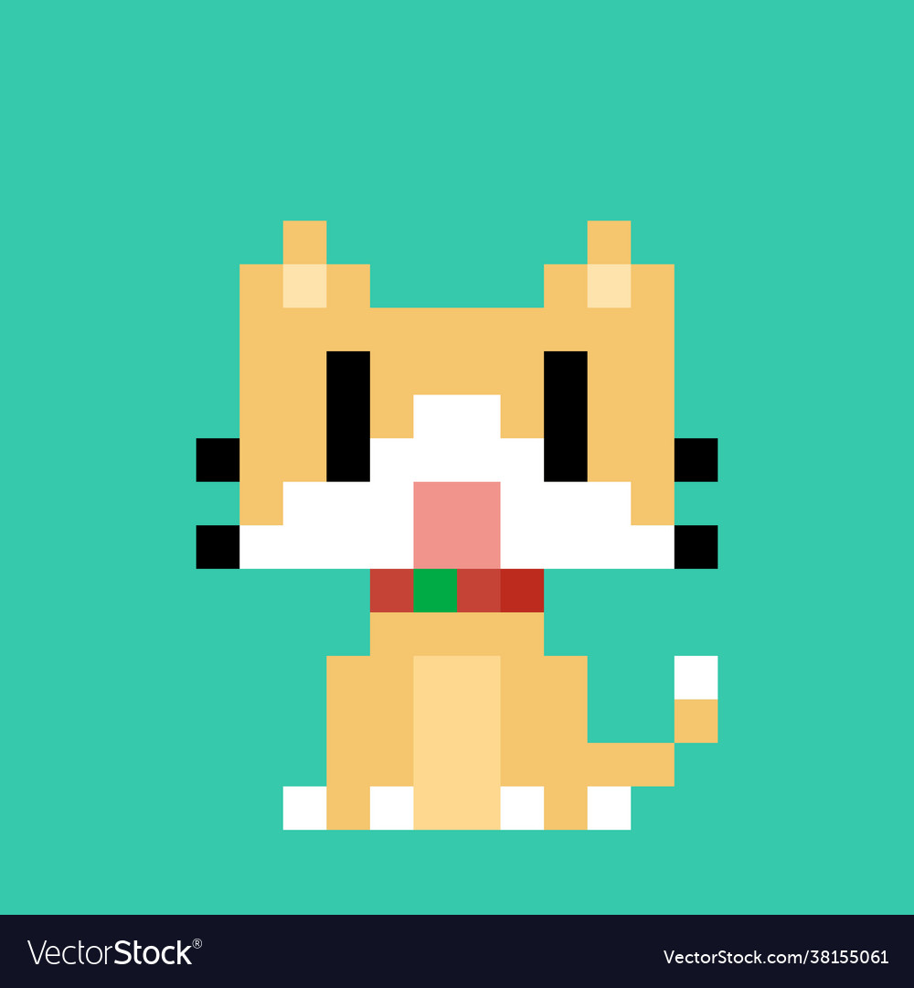 Detail Pixel Cat Game Nomer 4