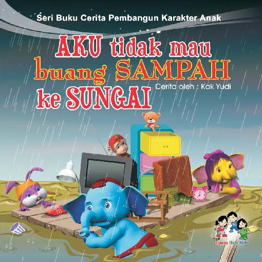 Detail Gambar Kartun Buang Sampah Di Sungai Nomer 30