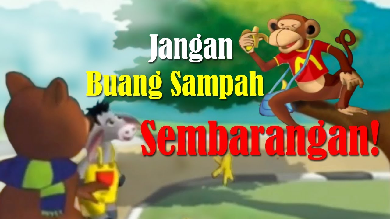 Detail Gambar Kartun Buang Sampah Sembarangan Nomer 51