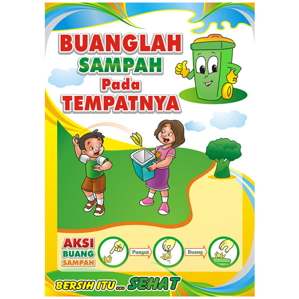 Detail Gambar Kartun Buanglah Sampah Pada Tempatnya Nomer 5