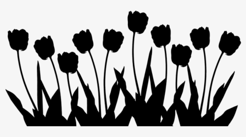 Detail Gambar Kartun Bunga Tulip Hitam Putih Nomer 42