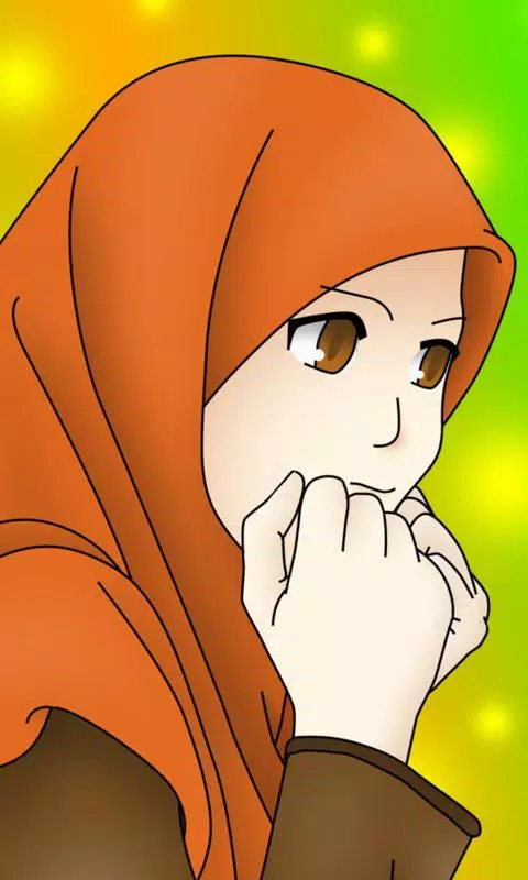 Detail Gambar Kartun Cewek Hijab Nomer 32