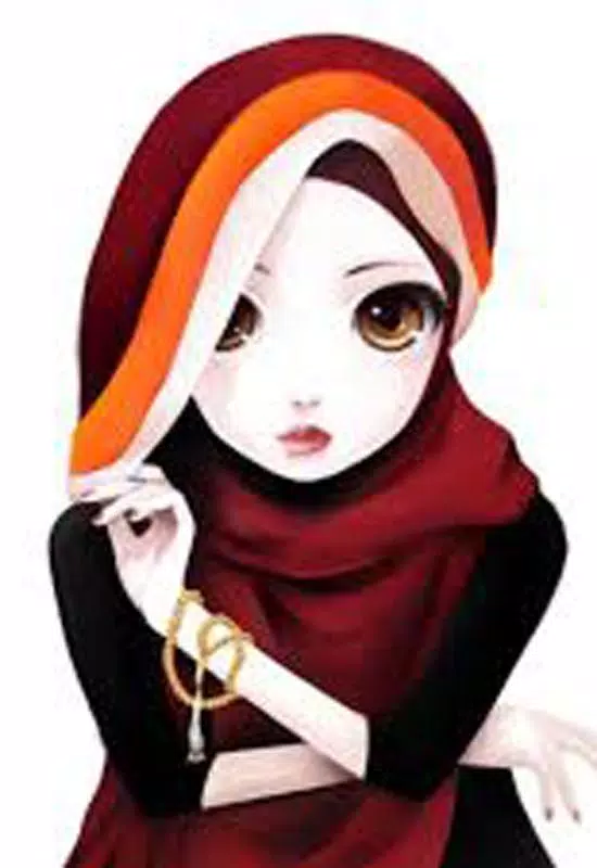 Detail Gambar Kartun Cewek Hijab Nomer 54